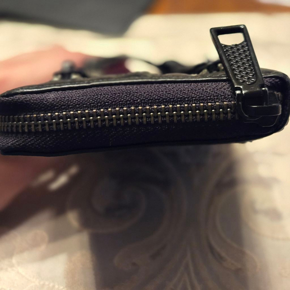 Rebecca Minkoff Black Leather Wallet - Picture 4 of 10